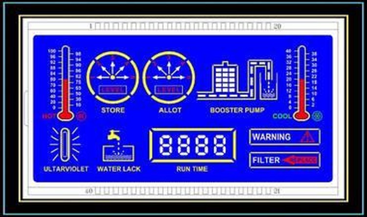 儀器儀表LCD液晶顯示屏