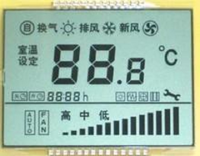熱水器溫控器LCD液晶屏